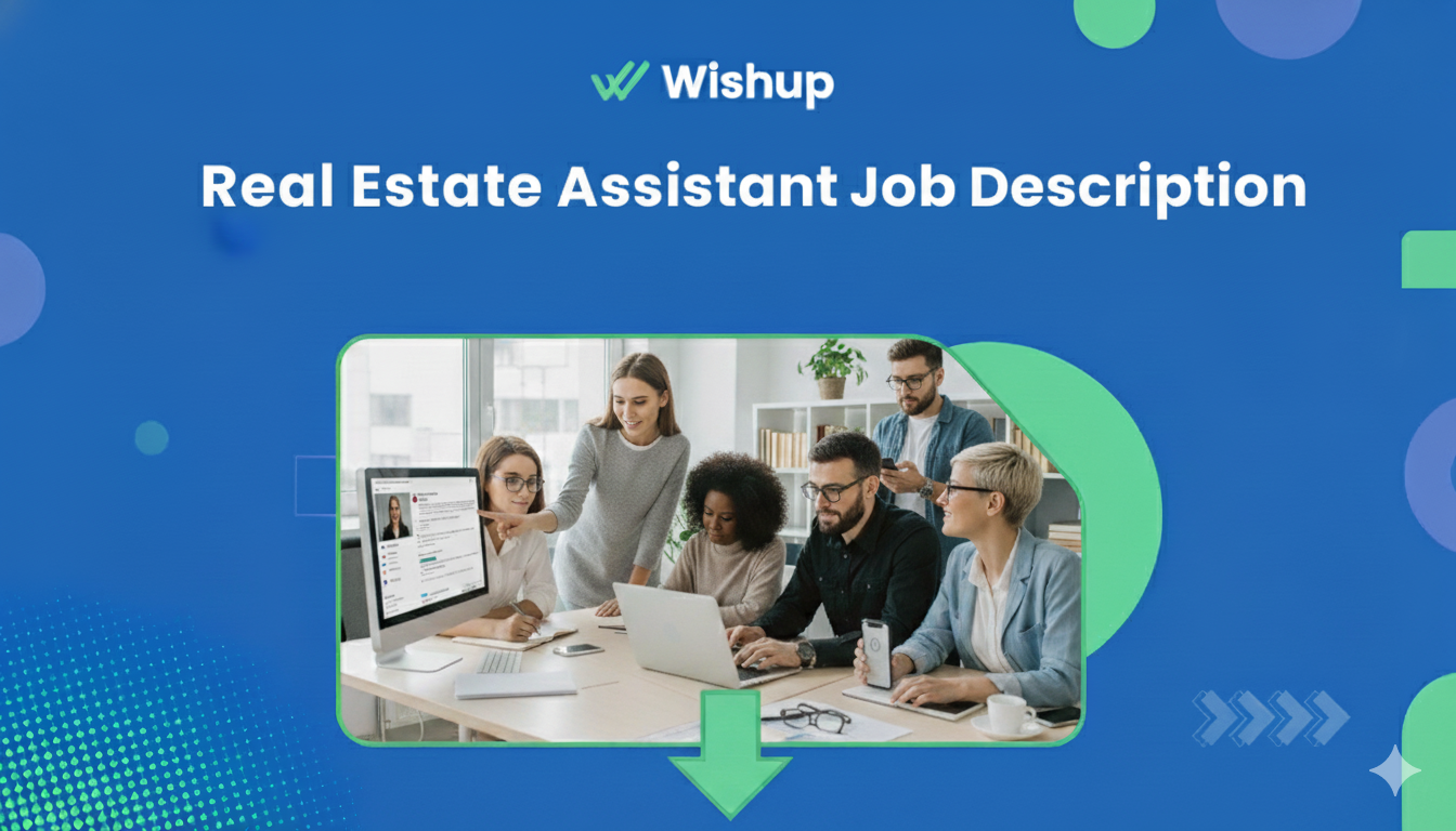 Real Estate Assistant Job Description: 3 Free Templates