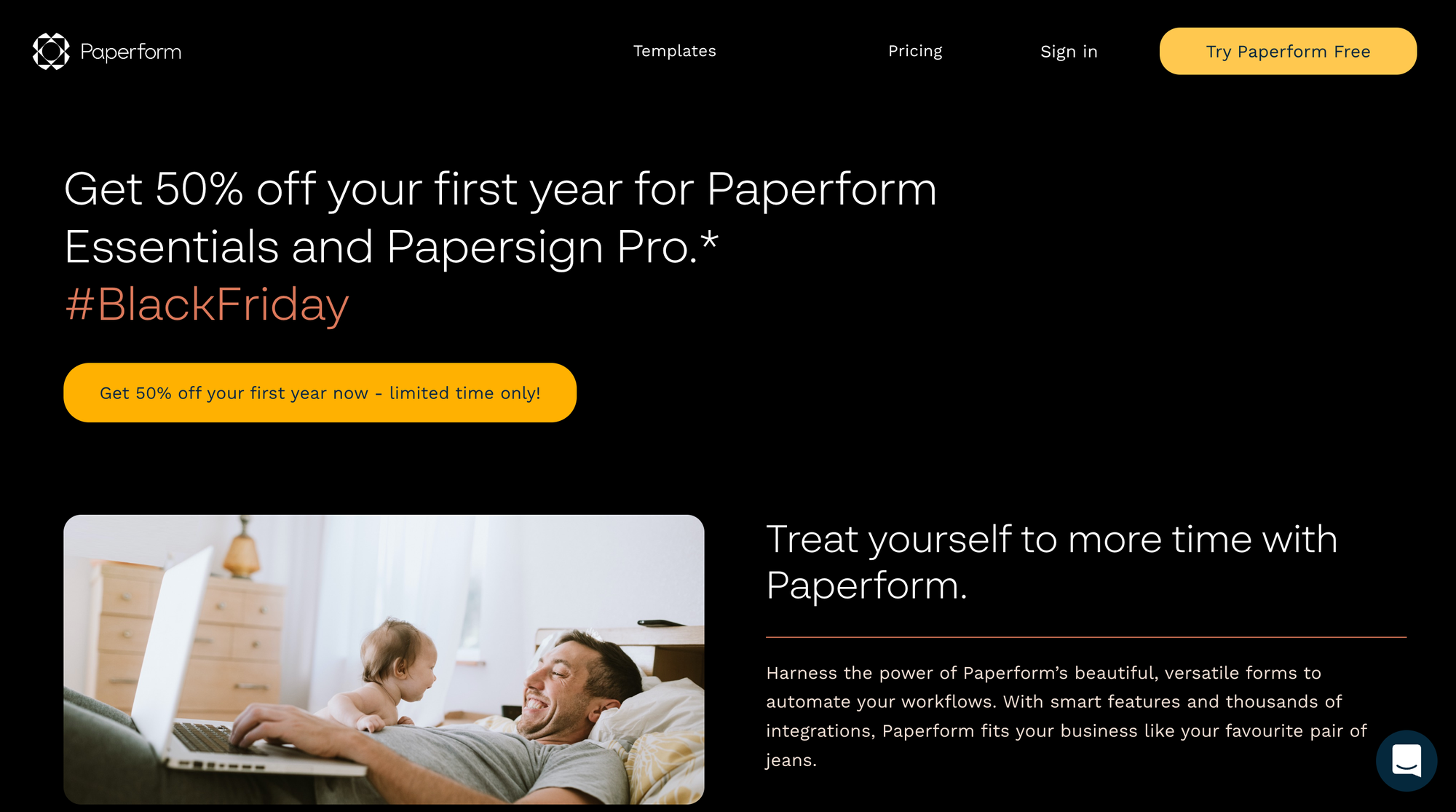 Paperform - SaaS Black Friday Deal - 2025