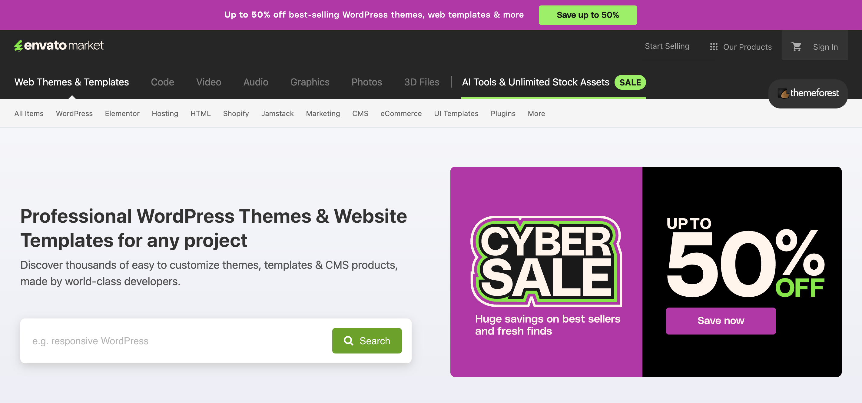 Themeforest - SaaS Black Friday Deal - 2025