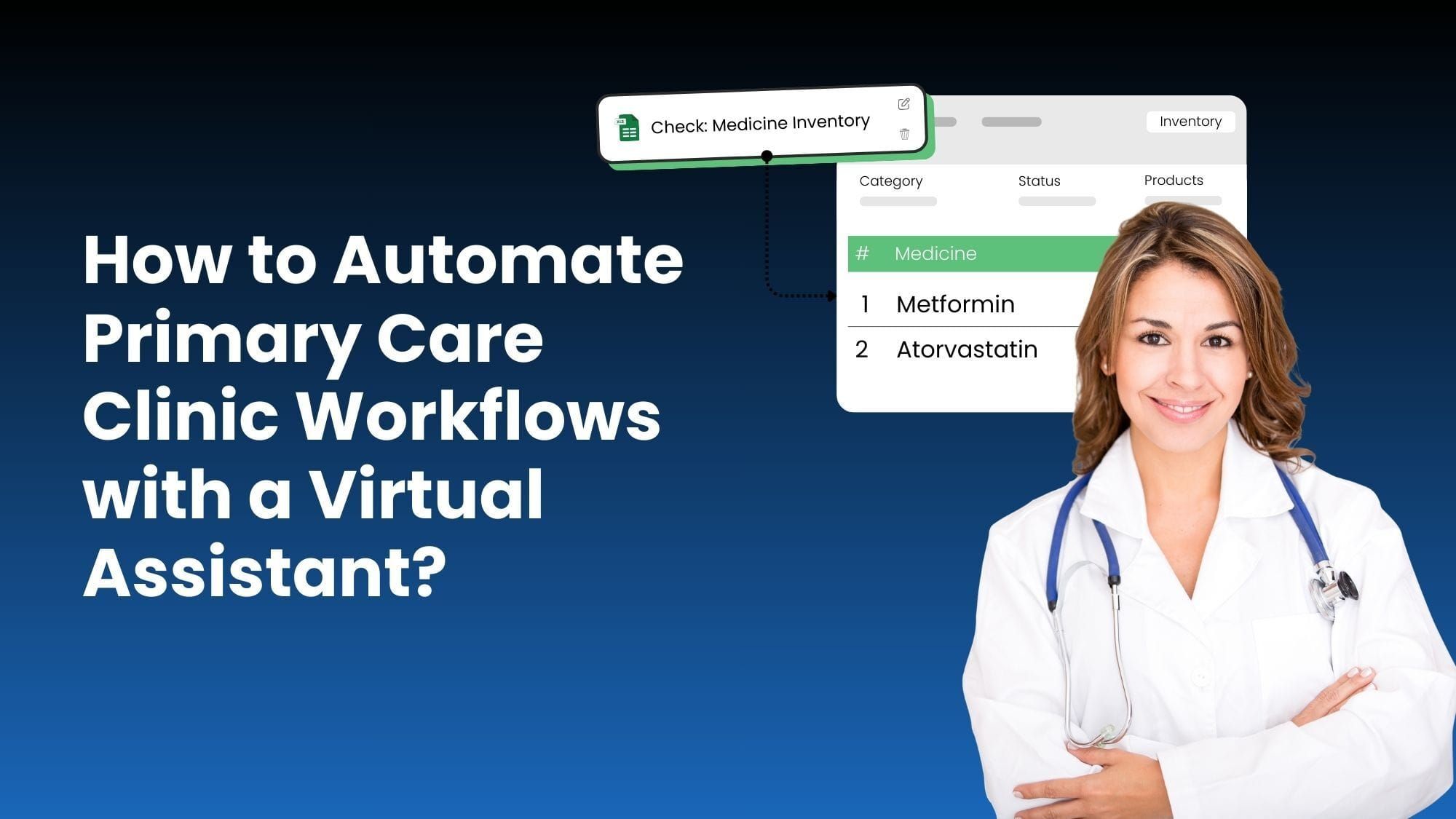 How to Automate Primary Care Clinic Workflows with a Virtual Assistant