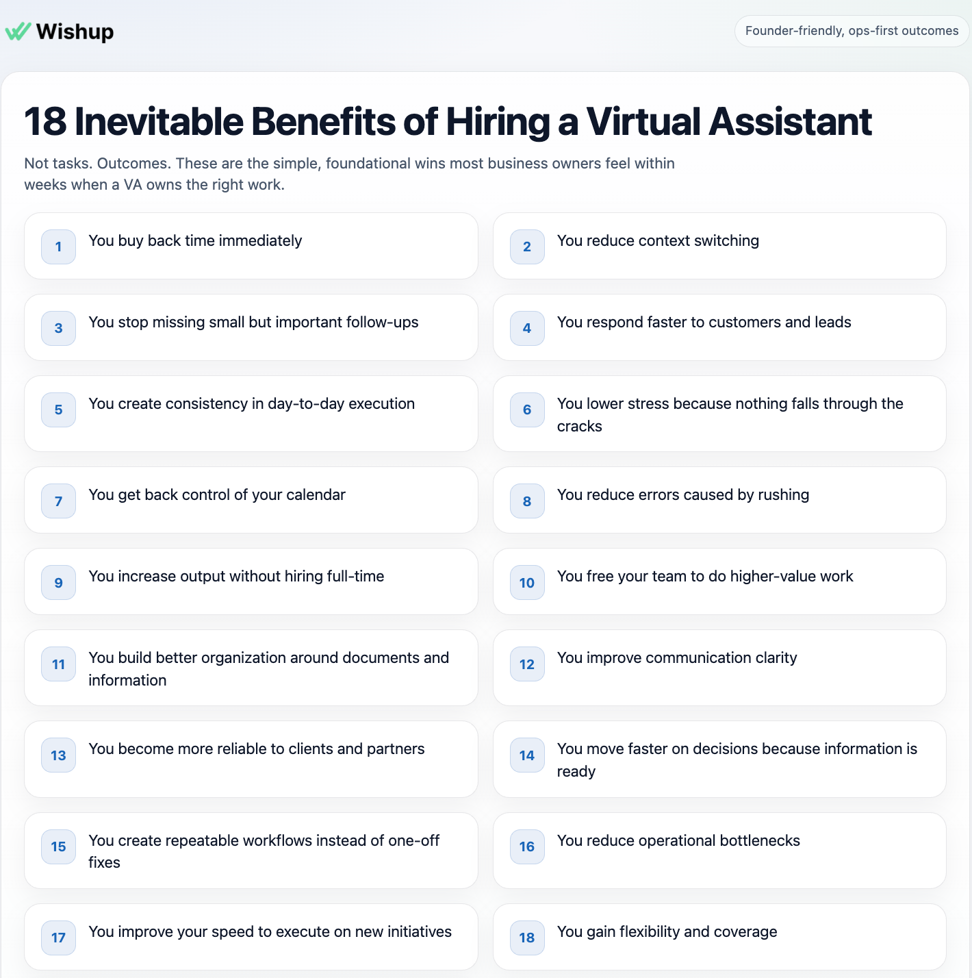 18 basic reasons why you should hire a virtual assistant in 2026
