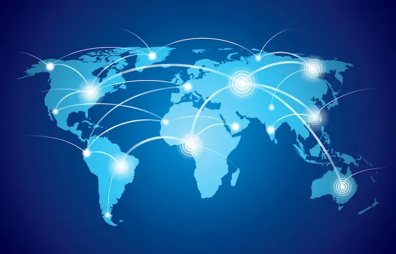 Global outsourcing connections driving globalization and automation