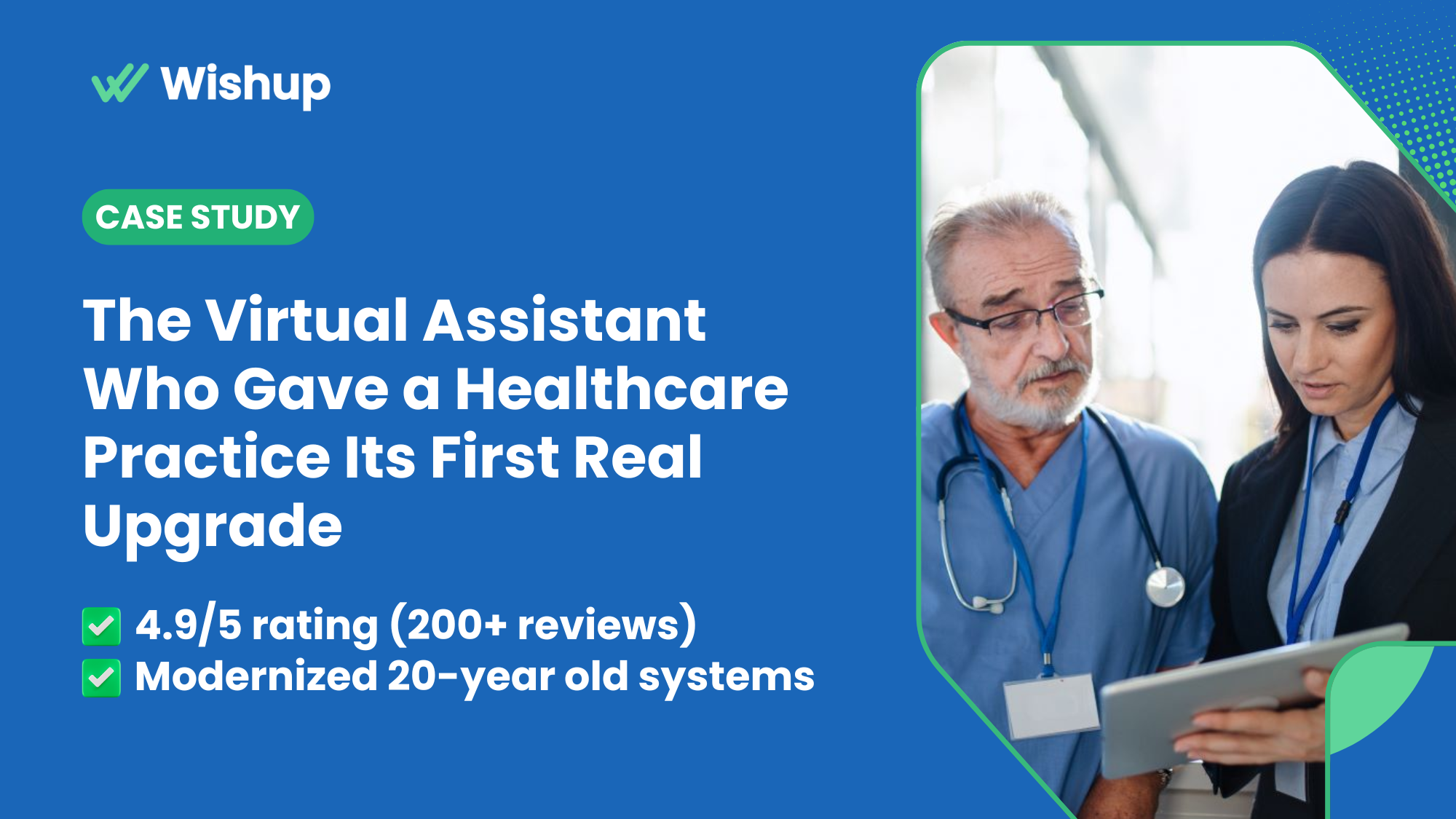 The VA Behind a Healthcare Practice's 4.9-Star Reputation and Operational Overhaul