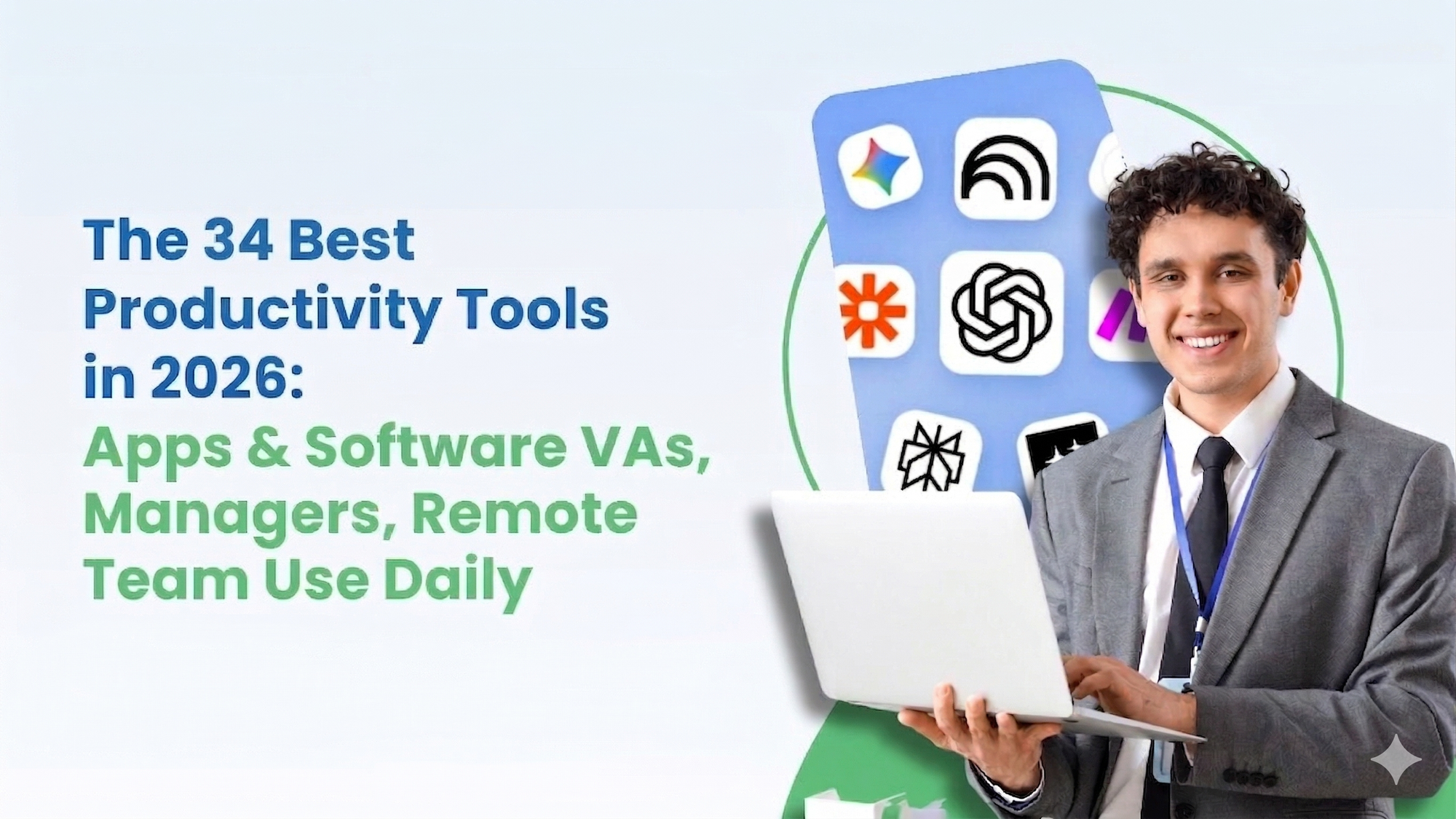 The 34 Best Productivity Tools in 2026: Apps & Software VAs, Managers, Remote Team Use Daily