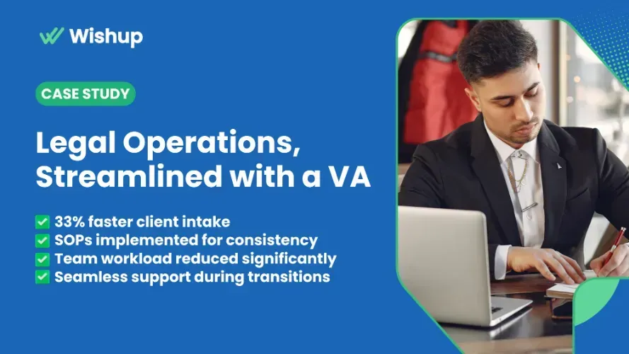 A Law Firm’s 11-Month Transformation with a Wishup Elite VA