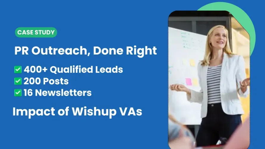 Lead Generation Virtual Assistants Scale a PR Firm in the US